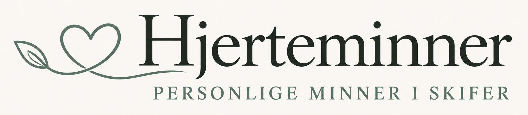 Hjerteminner – personlige minner i skifer